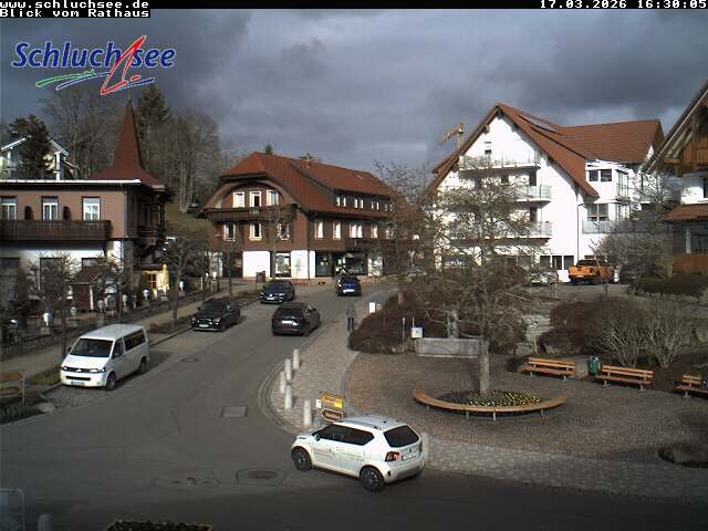 Archived image Webcam Schluchsee: Town hall