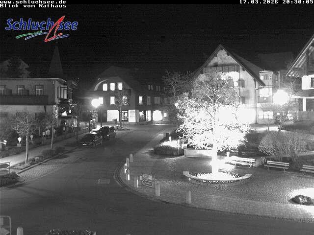 Archiv Foto Webcam Schluchsee: Rathausvorplatz