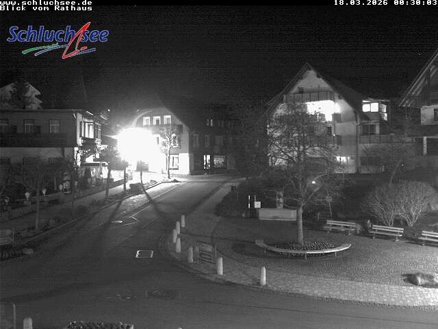 Archiv Foto Webcam Schluchsee: Rathausvorplatz
