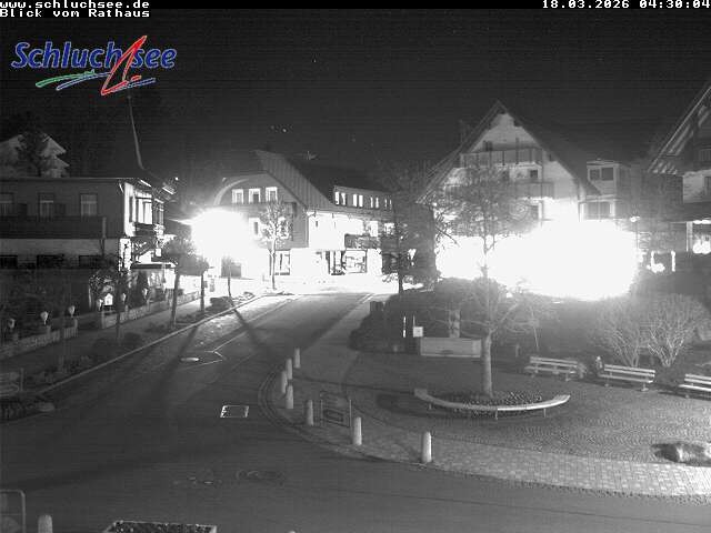 Archiv Foto Webcam Schluchsee: Rathausvorplatz