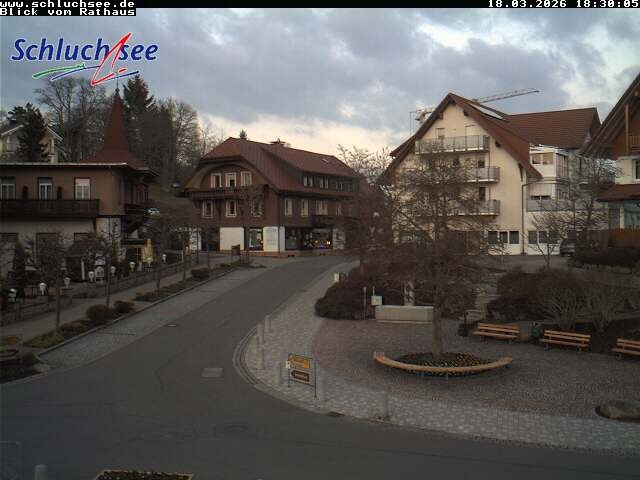 Archiv Foto Webcam Schluchsee: Rathausvorplatz