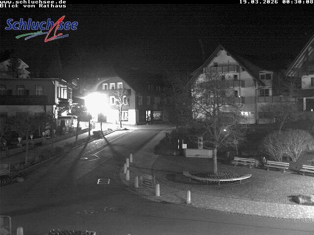 Archiv Foto Webcam Schluchsee: Rathausvorplatz