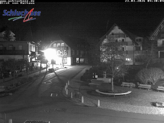 Archiv Foto Webcam Schluchsee: Rathausvorplatz