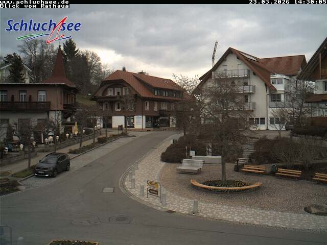 Archiv Foto Webcam Schluchsee: Rathausvorplatz