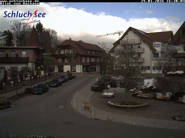 Archived image Webcam Schluchsee: Town hall