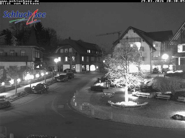 Archived image Webcam Schluchsee: Town hall
