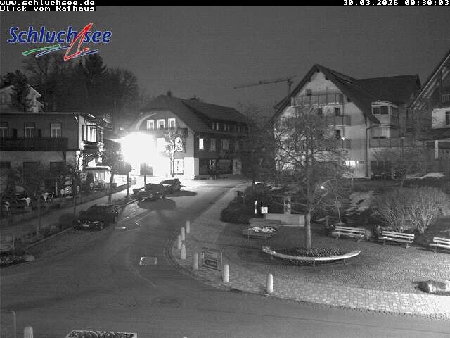 Archiv Foto Webcam Schluchsee: Rathausvorplatz