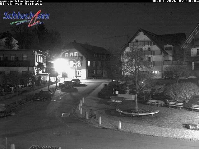 Archiv Foto Webcam Schluchsee: Rathausvorplatz