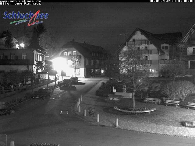 Archiv Foto Webcam Schluchsee: Rathausvorplatz