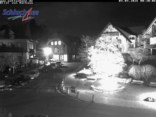 Archiv Foto Webcam Schluchsee: Rathausvorplatz