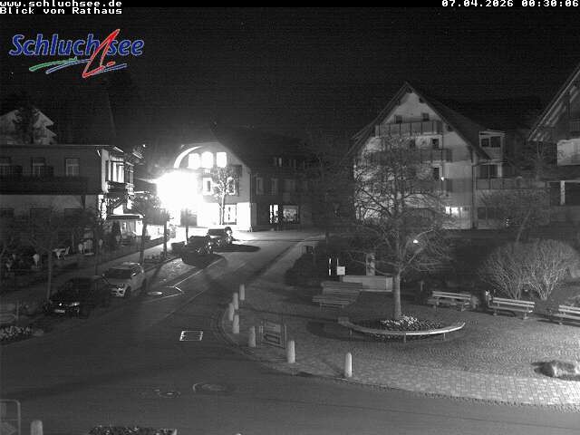 Archived image Webcam Schluchsee: Town hall