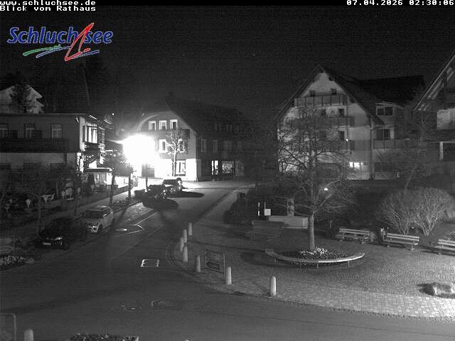Archived image Webcam Schluchsee: Town hall