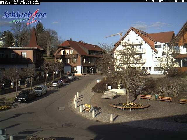 Archiv Foto Webcam Schluchsee: Rathausvorplatz