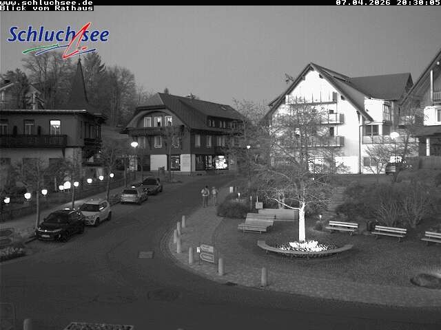 Archiv Foto Webcam Schluchsee: Rathausvorplatz