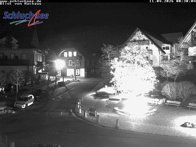 Archived image Webcam Schluchsee: Town hall