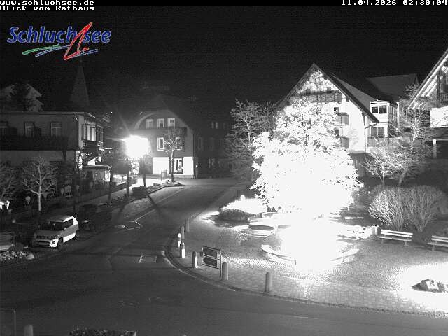 Archived image Webcam Schluchsee: Town hall