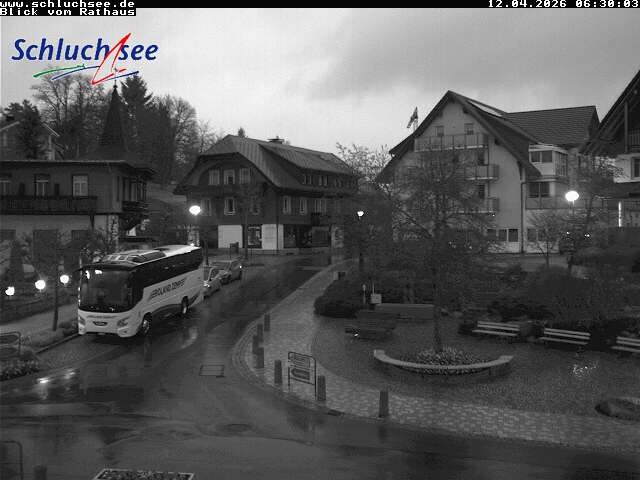 Archiv Foto Webcam Schluchsee: Rathausvorplatz
