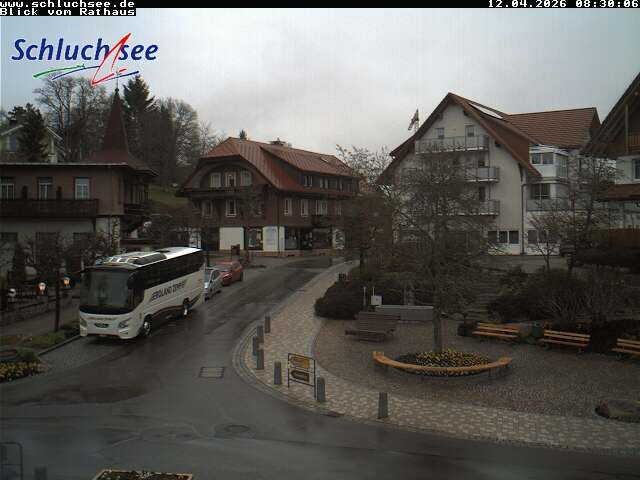Archiv Foto Webcam Schluchsee: Rathausvorplatz