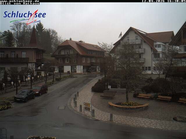 Archiv Foto Webcam Schluchsee: Rathausvorplatz