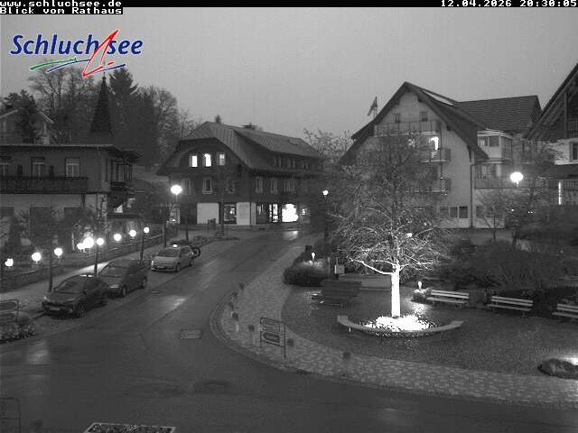 Archiv Foto Webcam Schluchsee: Rathausvorplatz