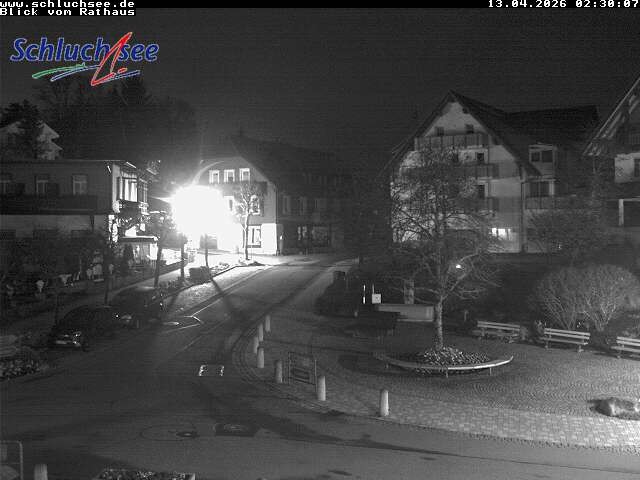 Archiv Foto Webcam Schluchsee: Rathausvorplatz