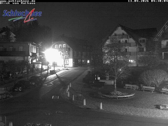 Archiv Foto Webcam Schluchsee: Rathausvorplatz