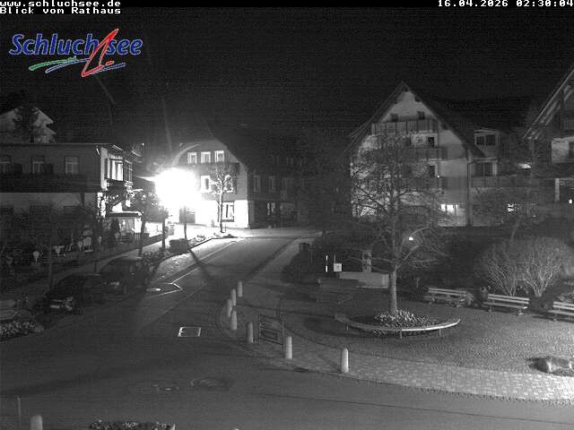 Archived image Webcam Schluchsee: Town hall