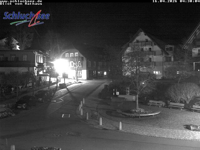 Archived image Webcam Schluchsee: Town hall