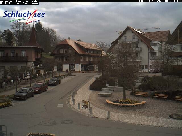 Archived image Webcam Schluchsee: Town hall