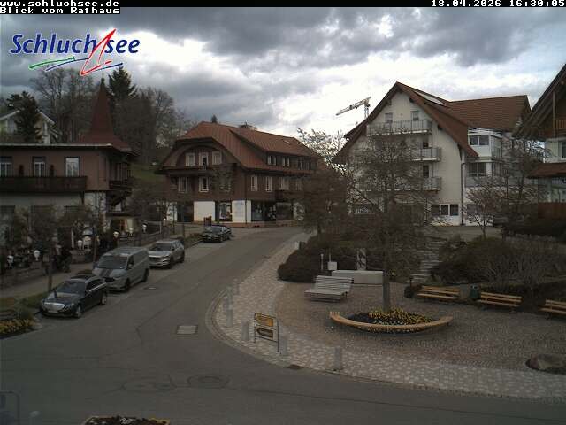 Archiv Foto Webcam Schluchsee: Rathausvorplatz