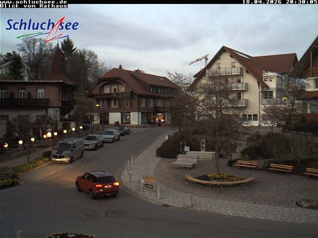 Archiv Foto Webcam Schluchsee: Rathausvorplatz