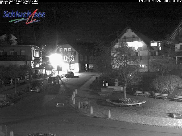 Archiv Foto Webcam Schluchsee: Rathausvorplatz