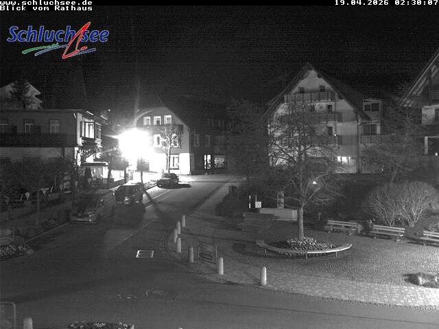 Archiv Foto Webcam Schluchsee: Rathausvorplatz