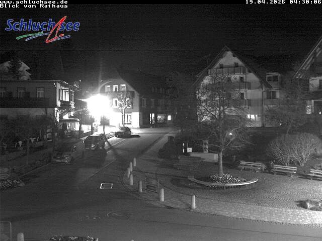 Archiv Foto Webcam Schluchsee: Rathausvorplatz