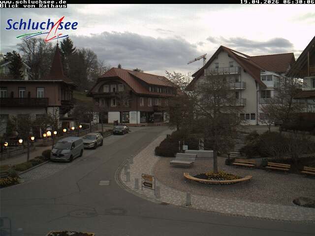 Archiv Foto Webcam Schluchsee: Rathausvorplatz
