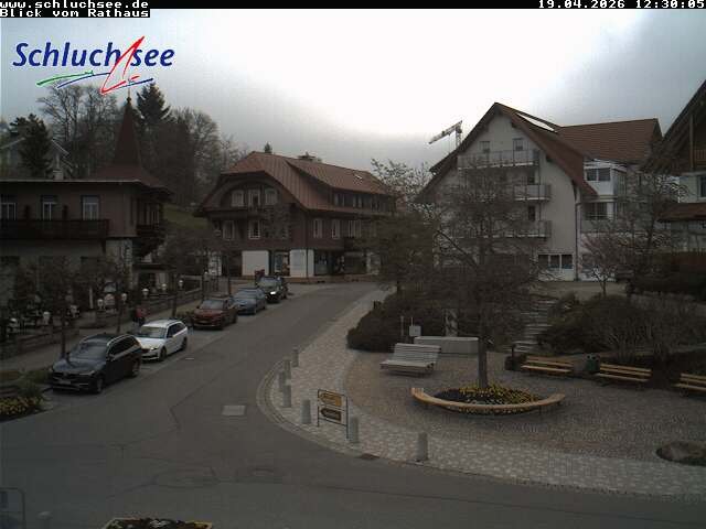 Archiv Foto Webcam Schluchsee: Rathausvorplatz