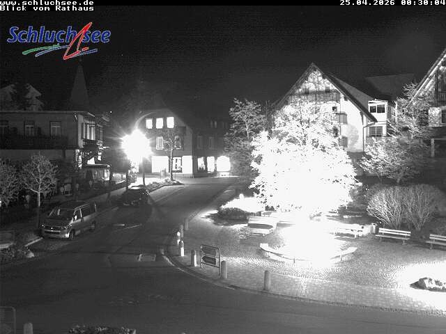 Archived image Webcam Schluchsee: Town hall
