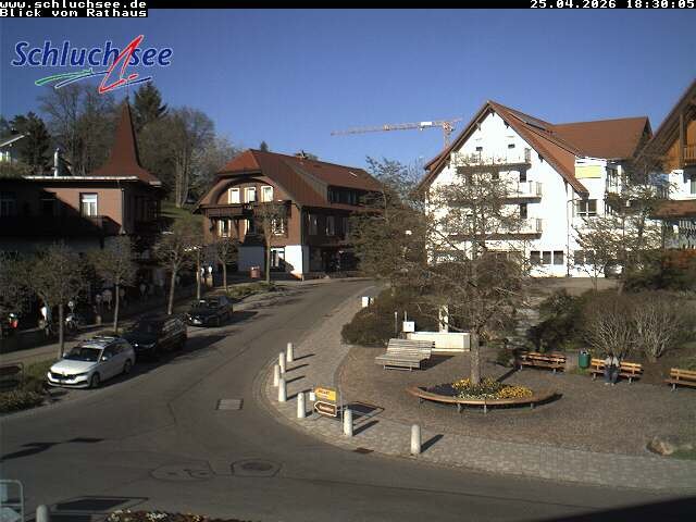Archiv Foto Webcam Schluchsee: Rathausvorplatz