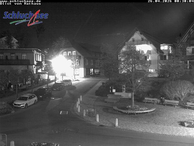 Archived image Webcam Schluchsee: Town hall