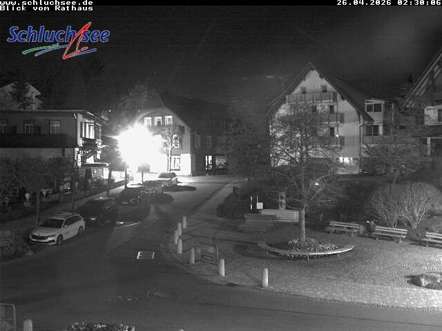Archived image Webcam Schluchsee: Town hall