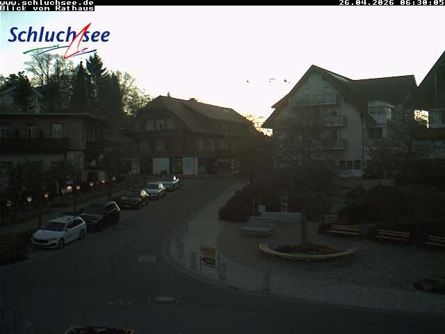Archived image Webcam Schluchsee: Town hall