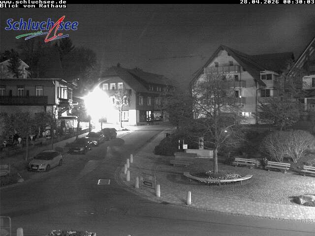 Archiv Foto Webcam Schluchsee: Rathausvorplatz