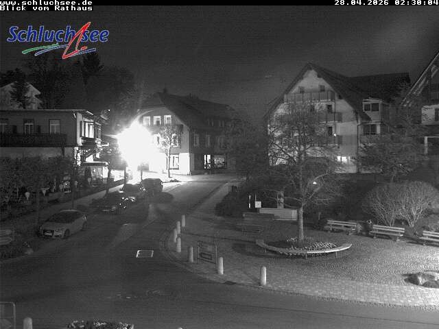 Archiv Foto Webcam Schluchsee: Rathausvorplatz