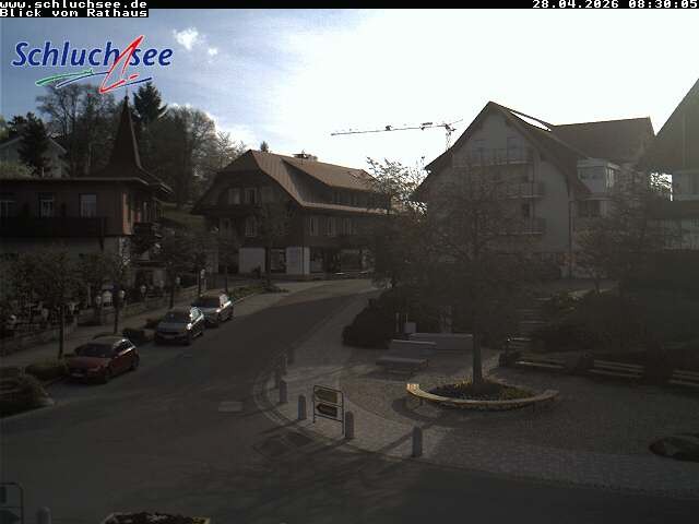 Archiv Foto Webcam Schluchsee: Rathausvorplatz