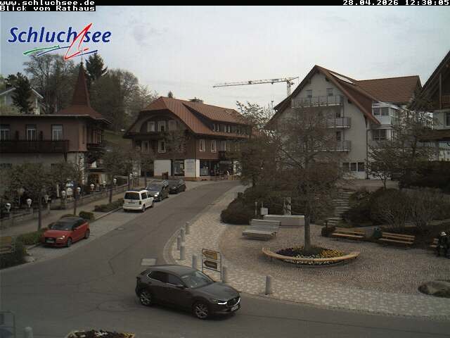 Archiv Foto Webcam Schluchsee: Rathausvorplatz