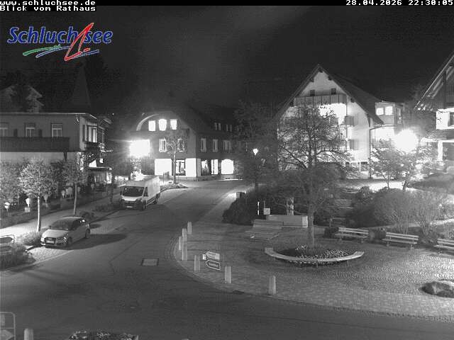 Archiv Foto Webcam Schluchsee: Rathausvorplatz