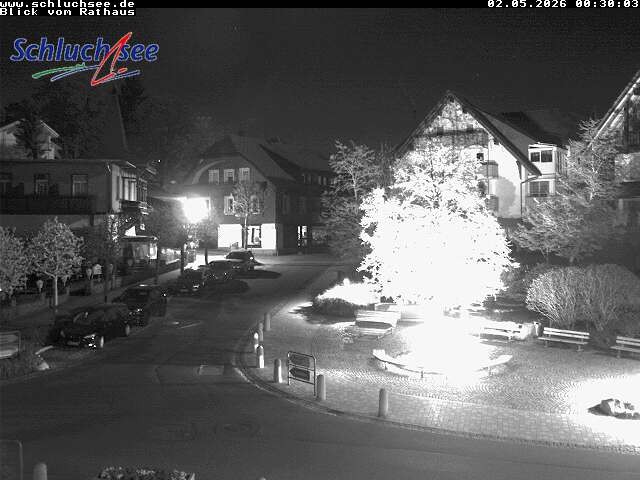 Archived image Webcam Schluchsee: Town hall
