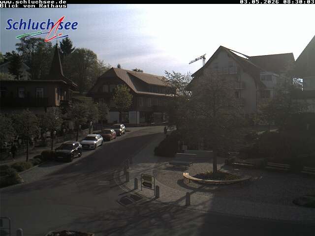 Archiv Foto Webcam Schluchsee: Rathausvorplatz