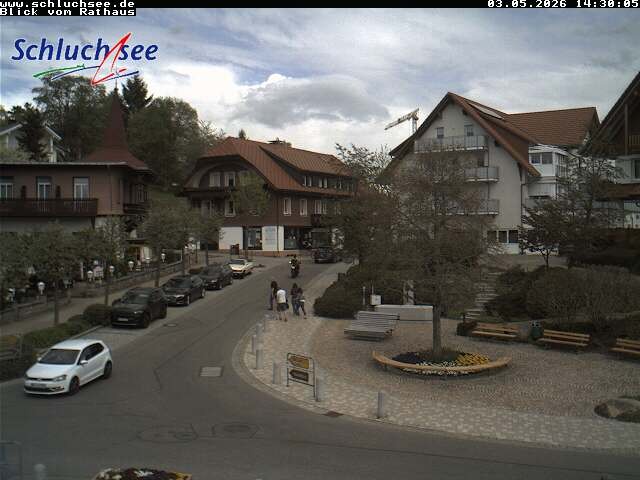 Archived image Webcam Schluchsee: Town hall