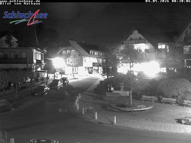 Archived image Webcam Schluchsee: Town hall